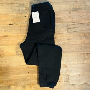 JOAH BROWN Black Sweatpants/Jogger. Size S/M.
